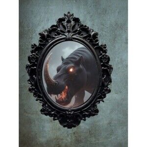 Menacing Hippo Magnet - Hippopotamus Animal Lover